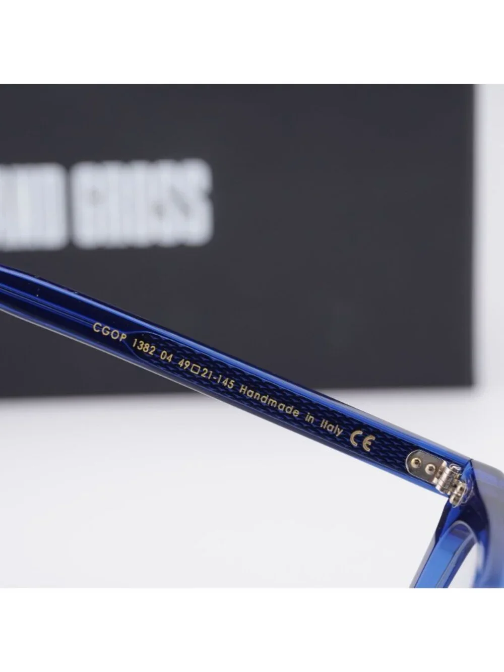 Cutler and Gross CGOP138249 004 Square Eyeglasses 49mm - Blue